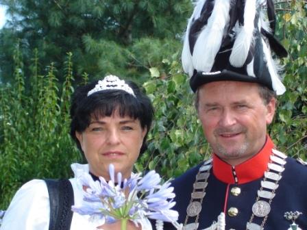   Königspaar Manuela und Ludwig Pogoda
