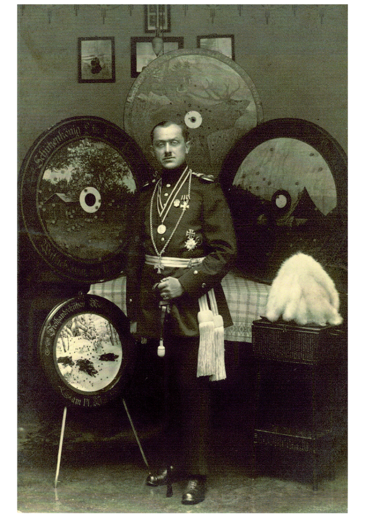 Schützenkönig um 1930